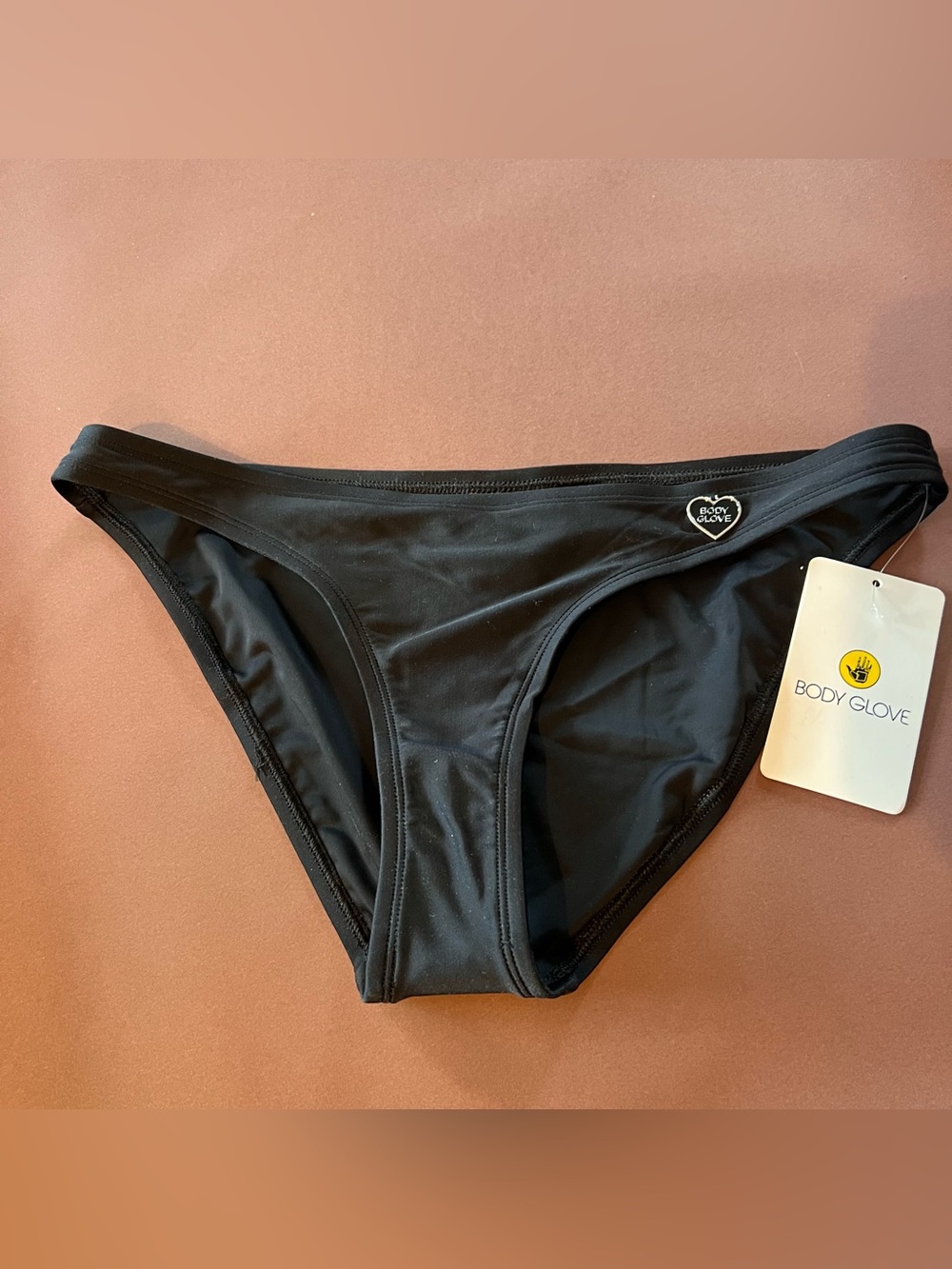 Body Glove Black Hipster Bikini Bottoms Swimwear. Size Sm. NWT